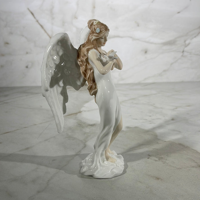 guardian angel with dove