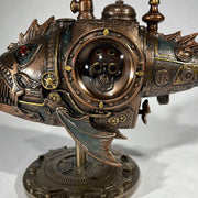 steampunk statue submarine