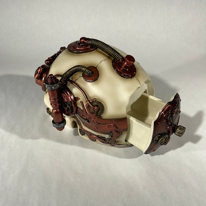steampunk skull decoration 