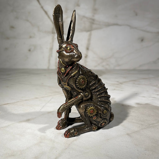 steampunk statue rabbit 