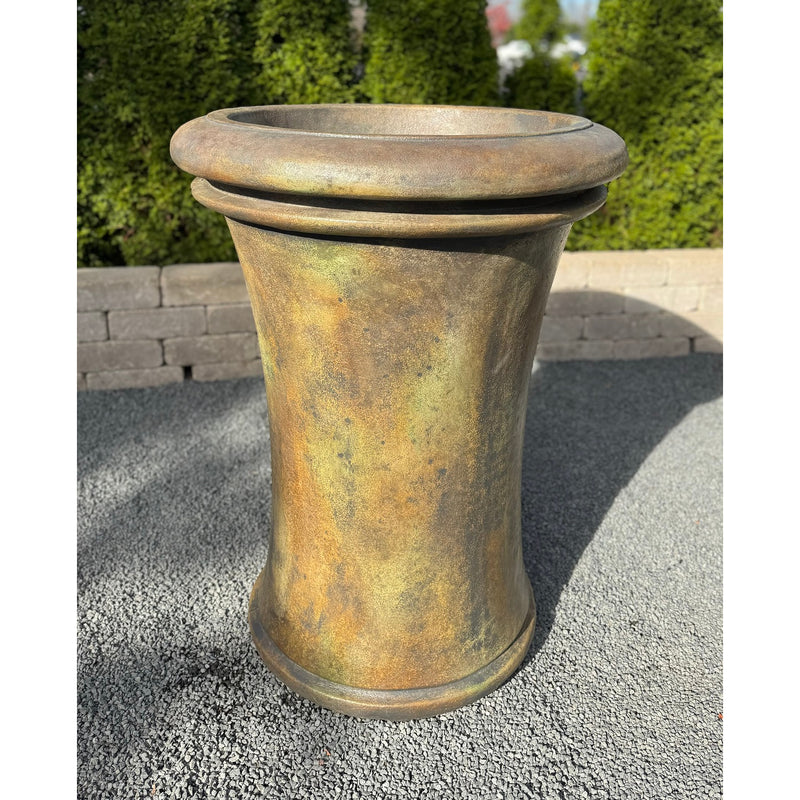 Alpi Vase Planter- Cast Stone
