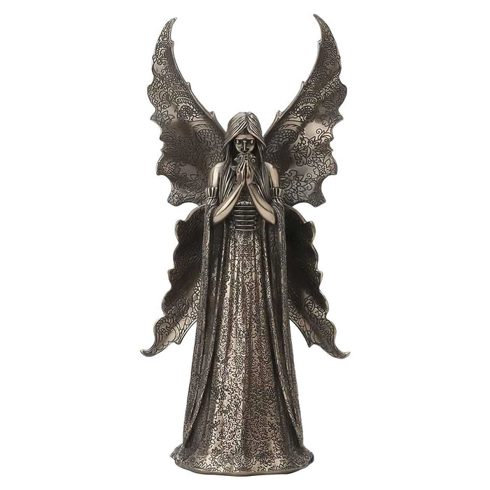 Only Love Remains Winter Fairy Statue by Anne Stokes