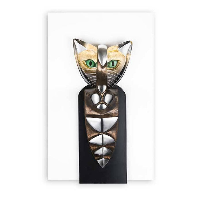 Aristo-Cat Crystal Wall Sculpture-Limited Edition
