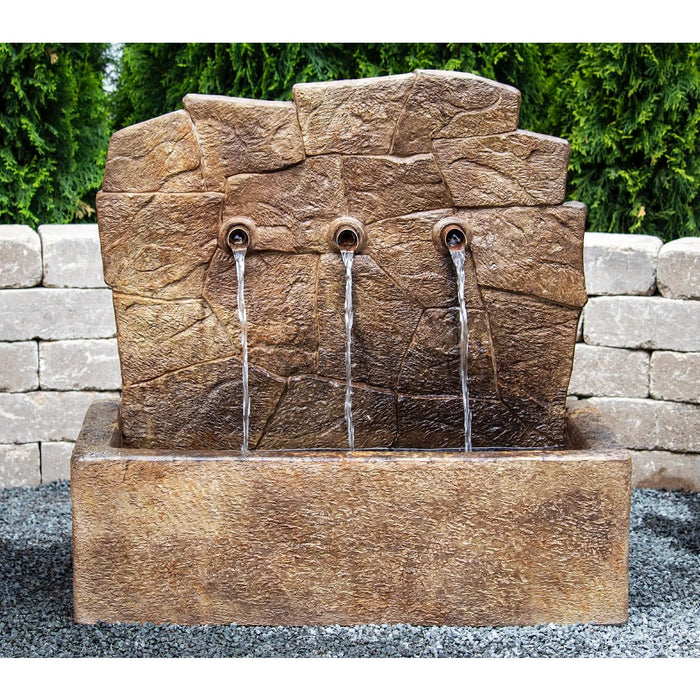 Acadia Fountain- Cast Stone