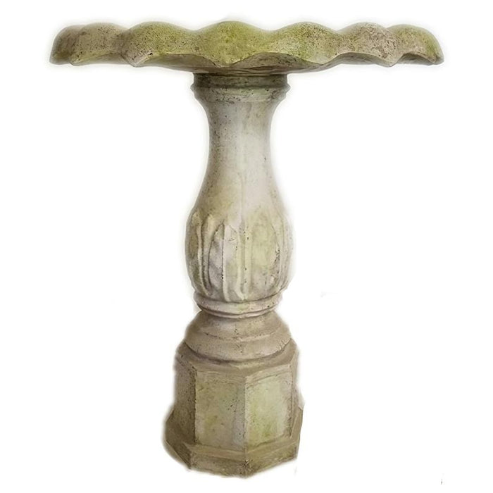 Flower Outdoor Bird Bath