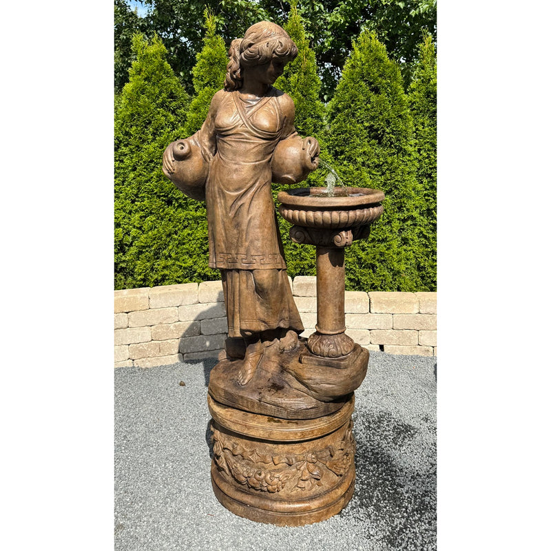 Angela Fountain- Cast Stone