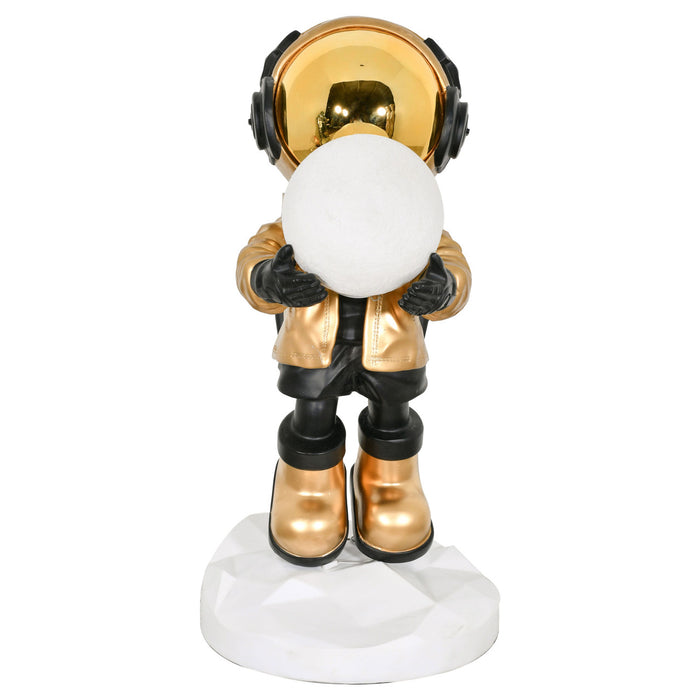 Astronaut Space Man Lamp Statue