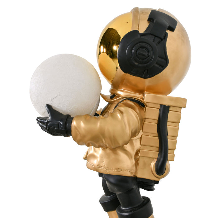 Astronaut Space Man Lamp Statue