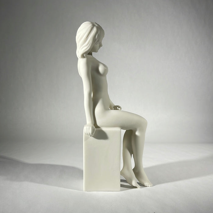 Daydreams Nude Female Statue, Matte Finish