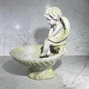 small Angel birdbath 