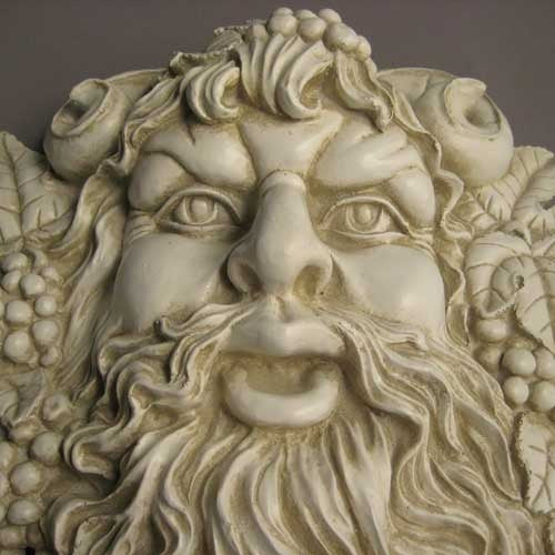 Bacchus Wall Plaque