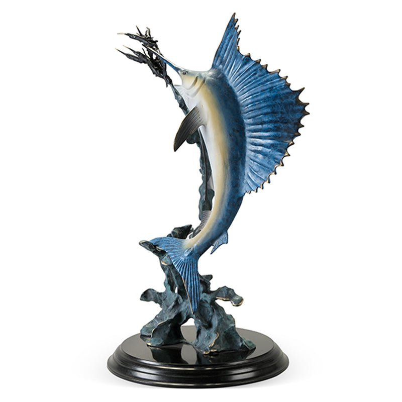 Ballyhoo For Sail- Sailfish Sculpture