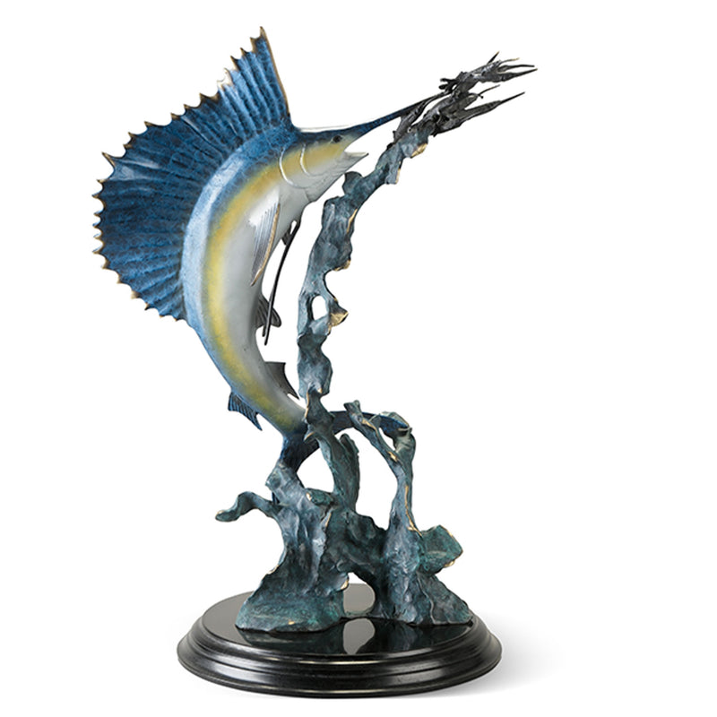 Ballyhoo For Sail- Sailfish Sculpture