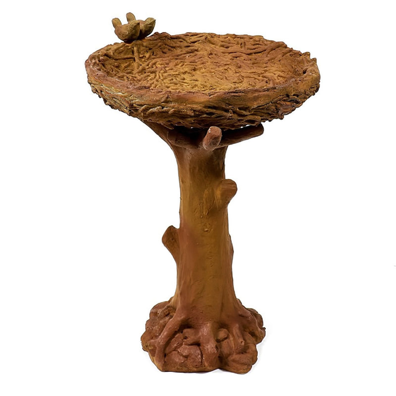 Bird with Nest Bird Bath