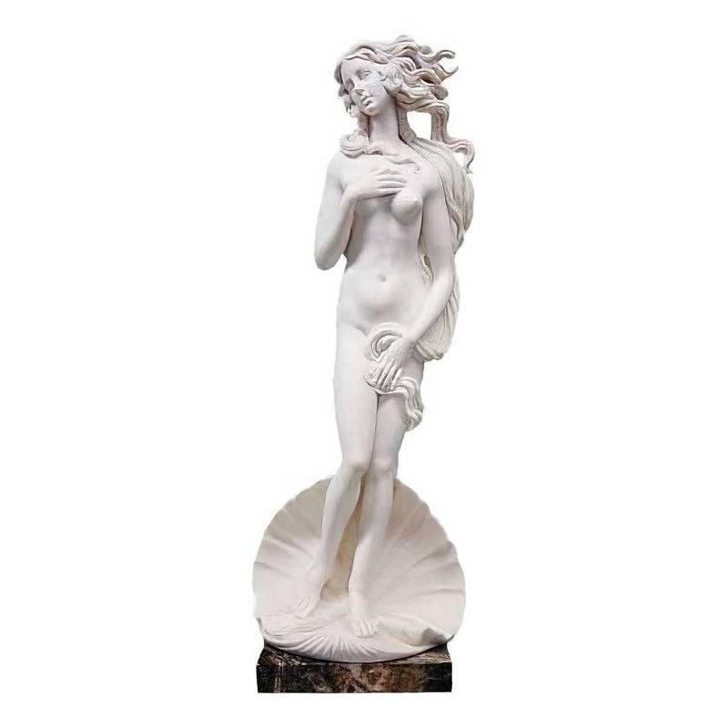 Birth of Venus White Marble Statue