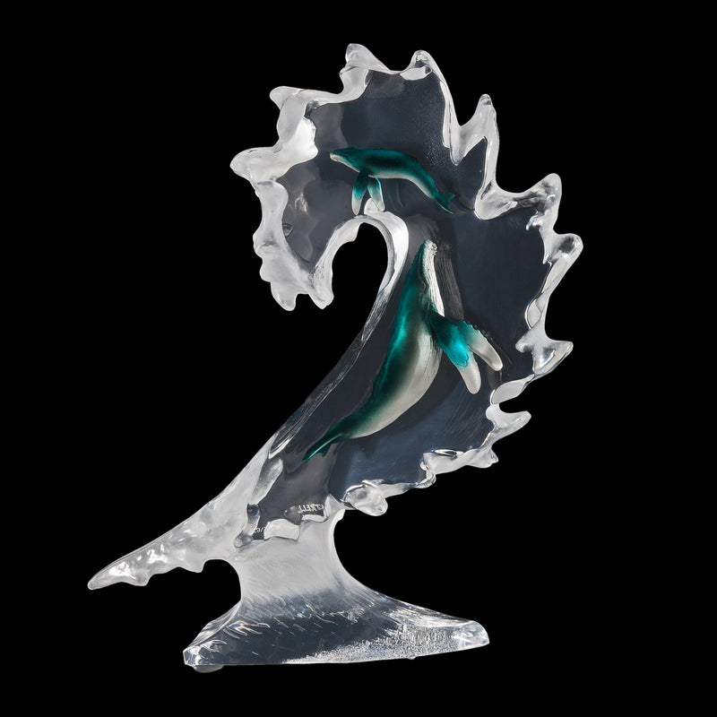 Bringing Up Baby-Whale Sculpture by Kitty Cantrell