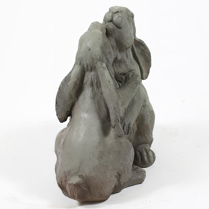 Bunny Rabbit  Couple Garden Statue