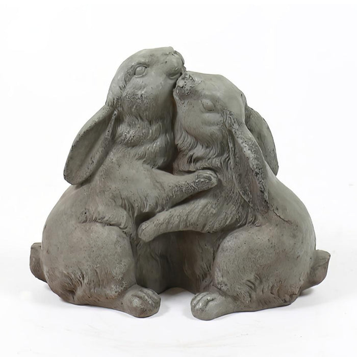 Bunny Rabbit  Couple Garden Statue