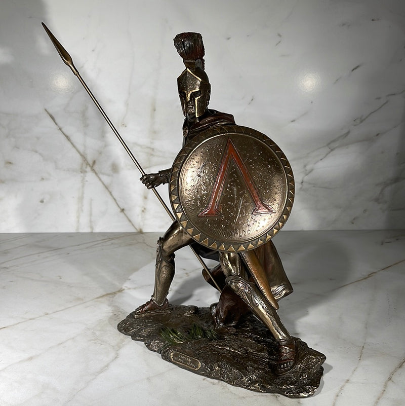 greek warrior statue