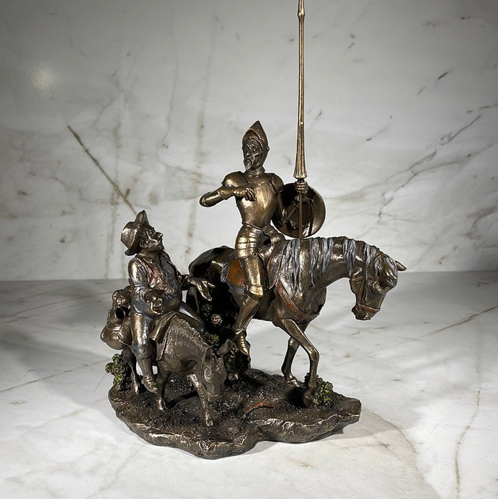 Don Quixote and Sancho Panza Sculpture