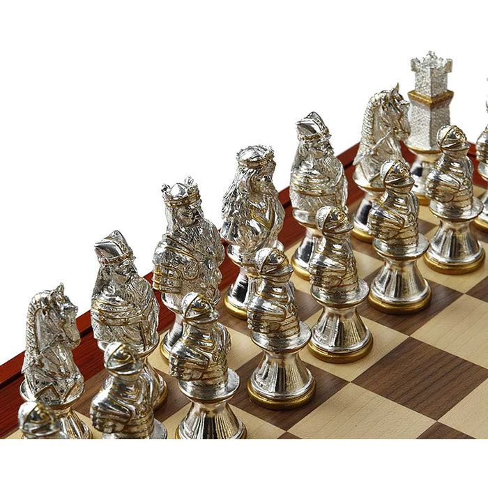 Knight Chess Ruldoph Medieval Knights and Lords Chess Set — AllSculptures