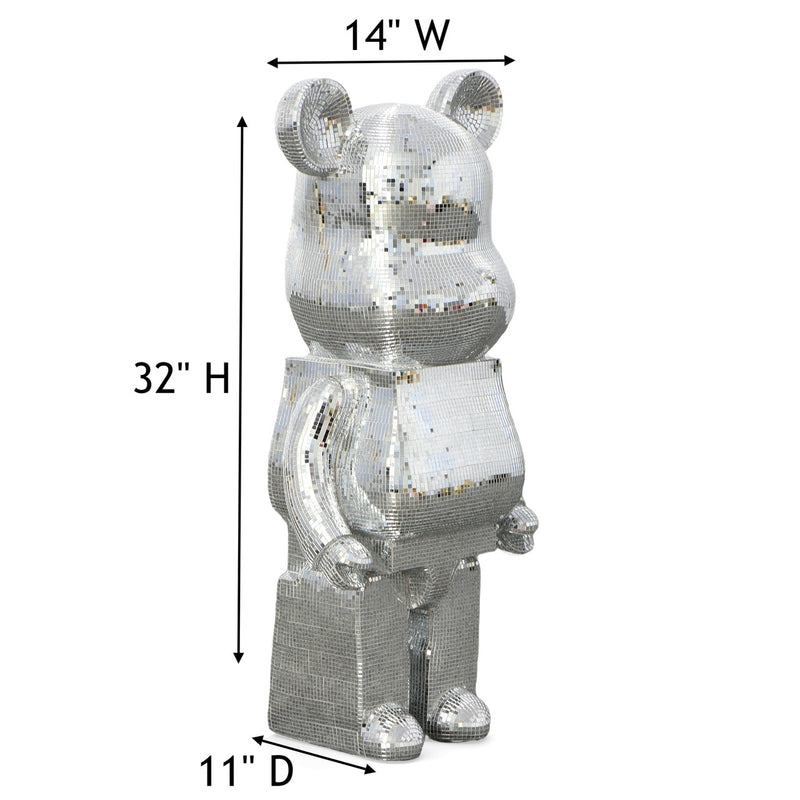 Club Mirrored Mouse Statue