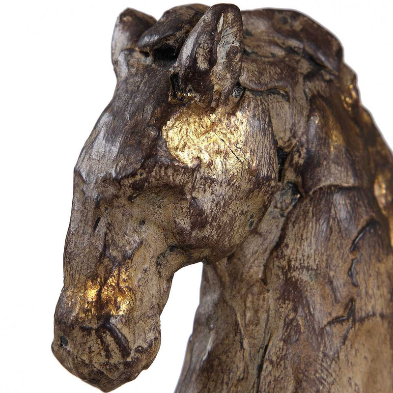 Caballo Dorado Horse Sculpture