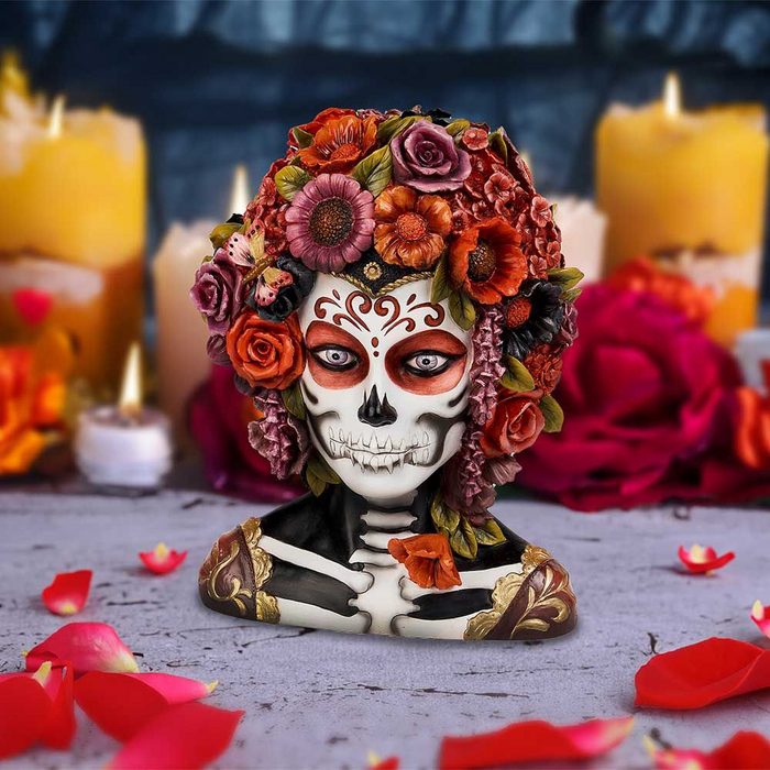 Calavera Catrina Day of the Dead Bust