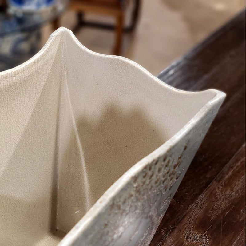 Celadon Toile Cachepot-Porcelain
