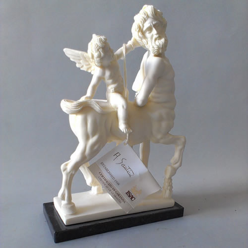 Centaur Marble Statue-White