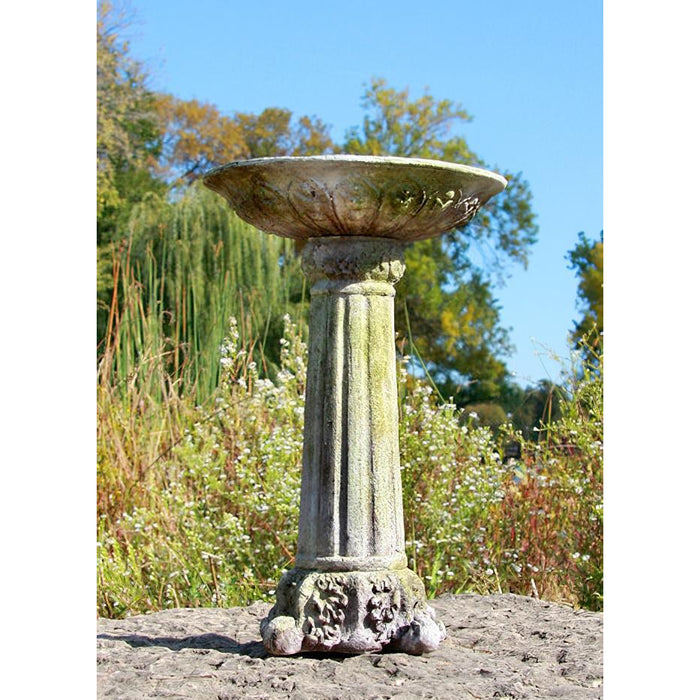 Corinthian Bird Bath