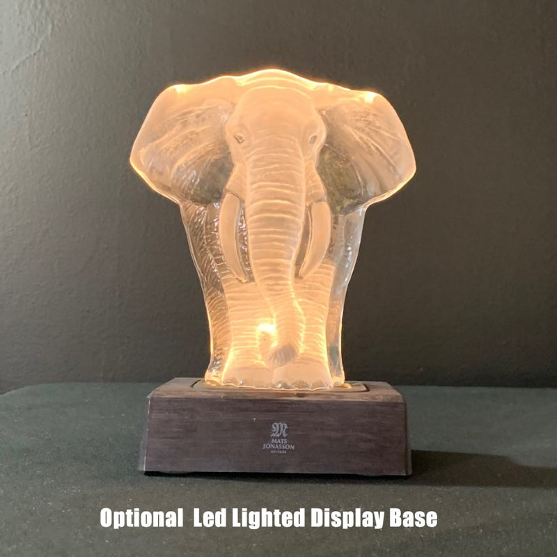 Crystal Elephant Statue