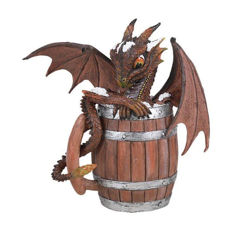 Dark Beer Dragon Statue by Stanley Morrison
