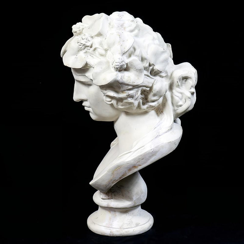 Greek God Dionysus Bust
