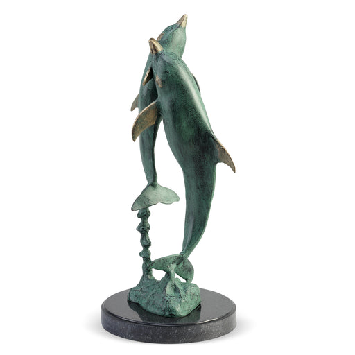 Dolphin Duo Tabletop Sculpture