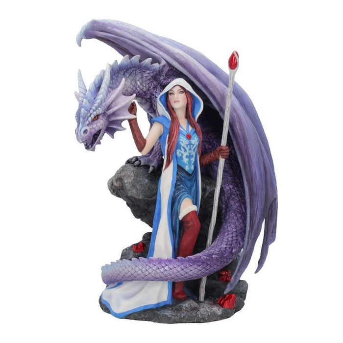 Dragon Mage Statue by Anne Stokes