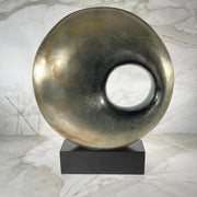 abstract circular sculpture 