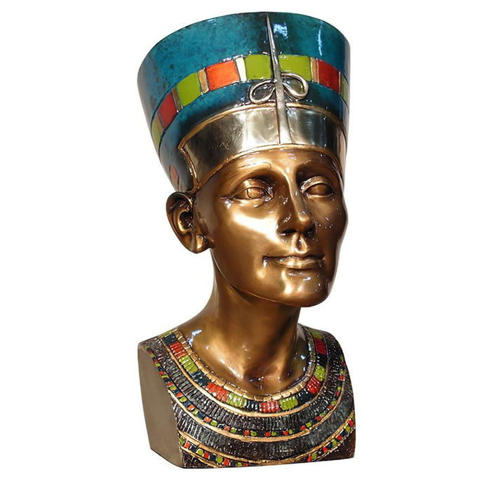 Egyptian Bronze Bust with Special Patina