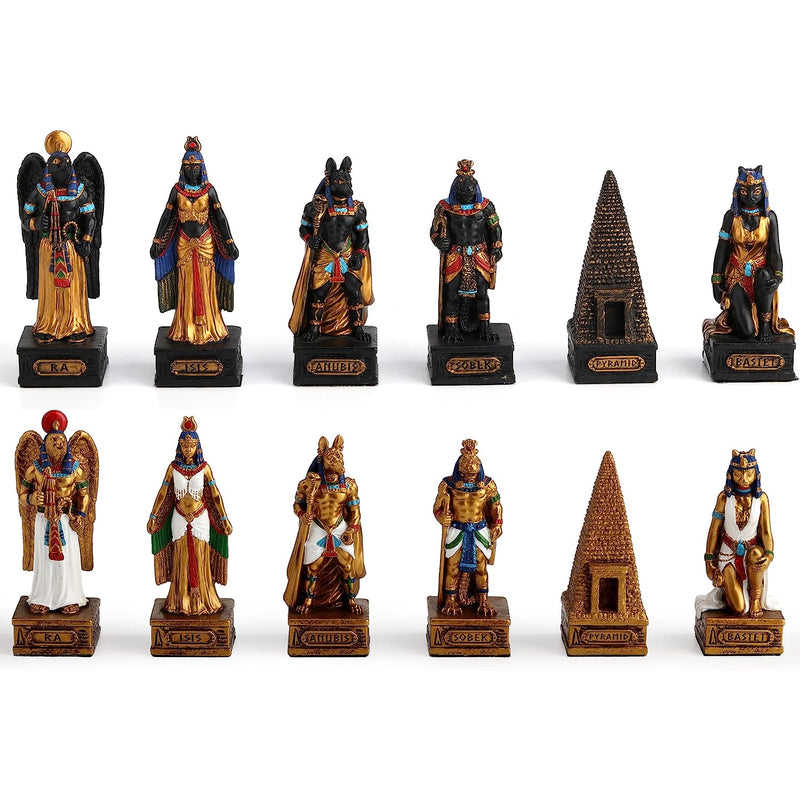 Egyptian Gods Chess Set