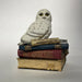 owl on books figure 