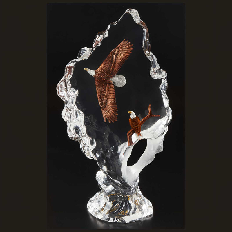 Faithful- Eagle Sculpture by Kitty Cantrell