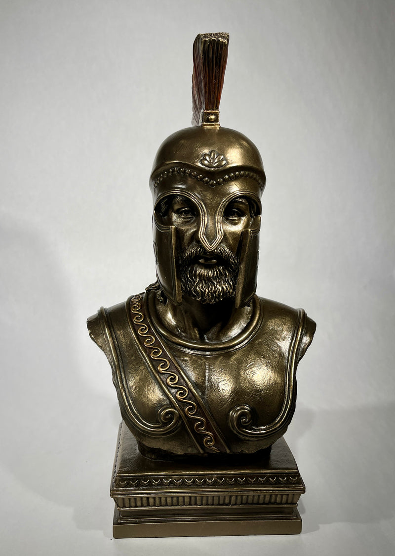 spartan warrior bust