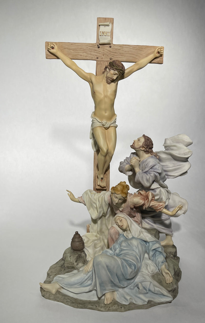 Jesus at Calvary statue