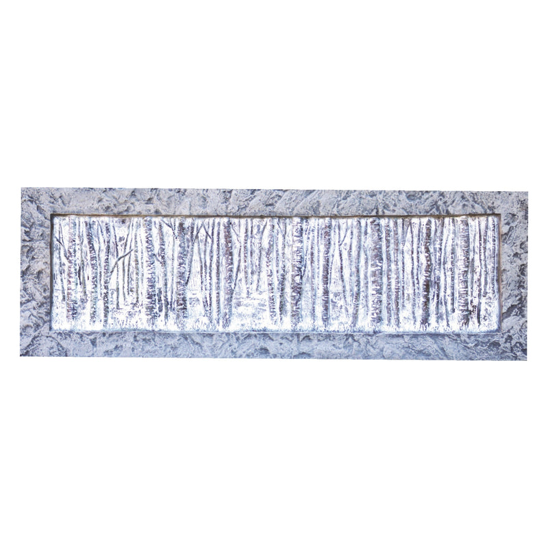 Grand Birch Garden Bench-Cast Stone