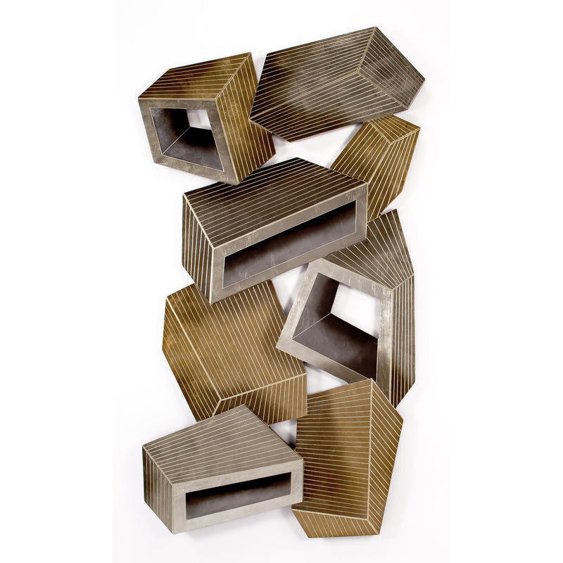 Geometic Prose Wall Sculpture