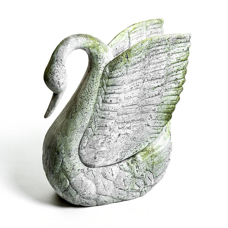 Gliding Swan Garden Statue