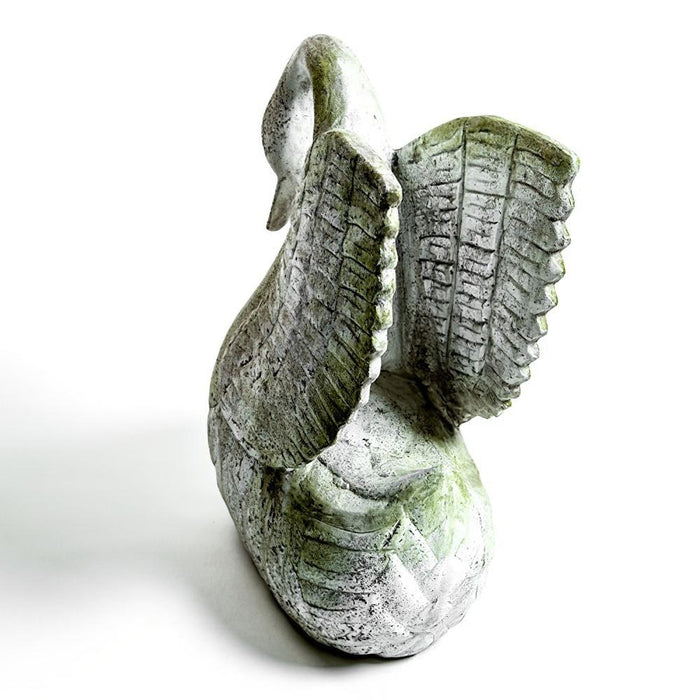 Gliding Swan Garden Statue