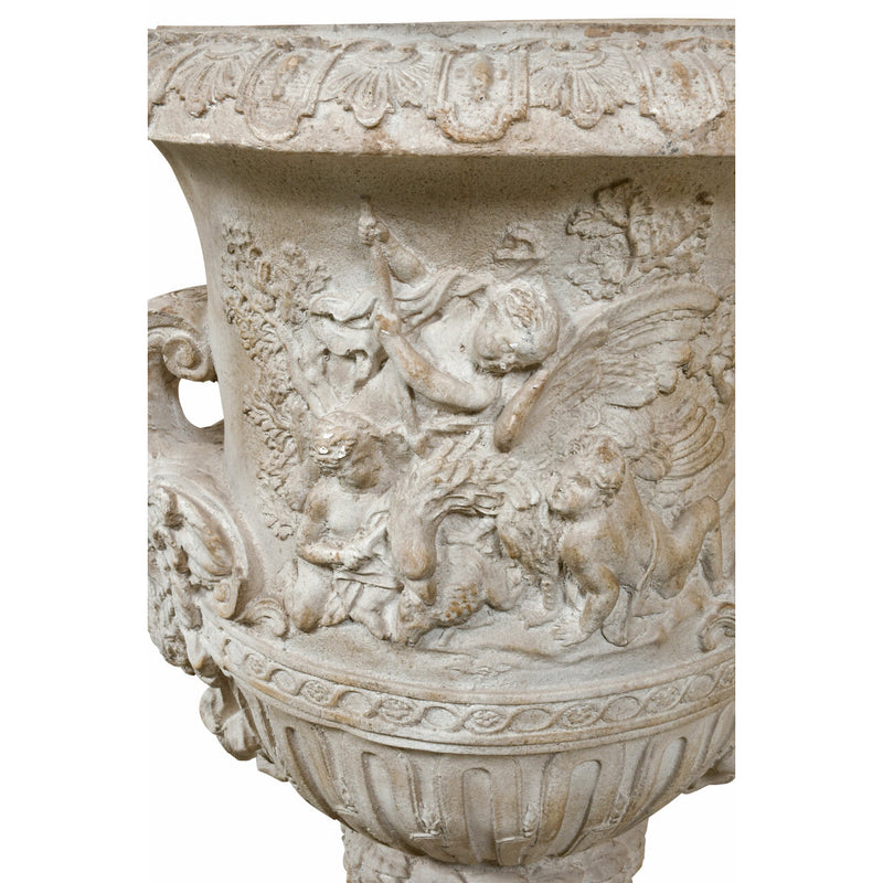 Grecian Garden Urn-30.5"H