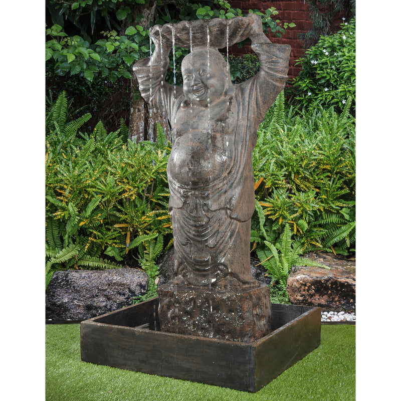 Happy Buddha Floor Fountain