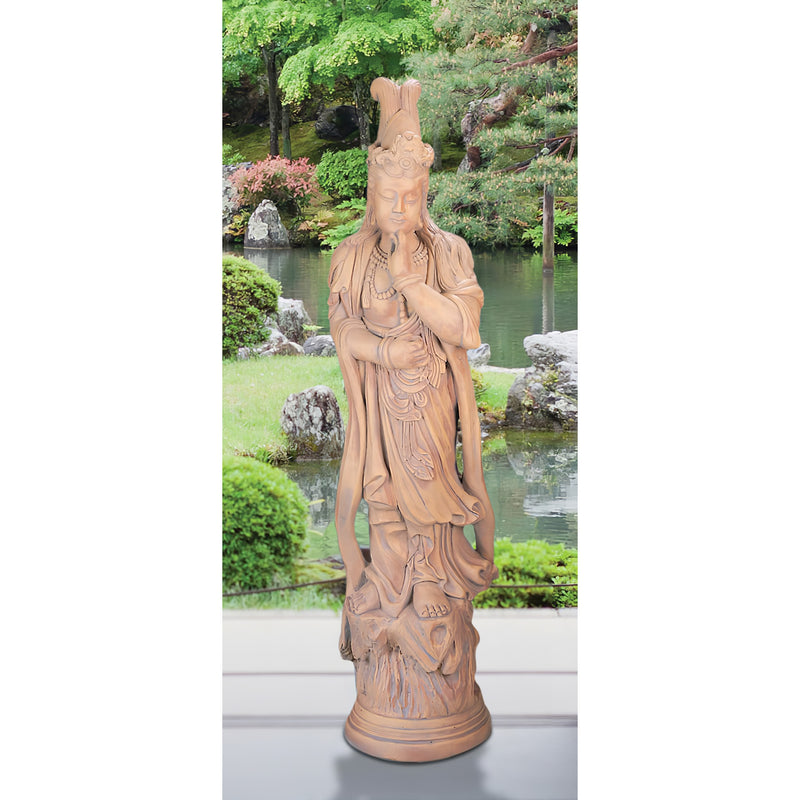 Kwan Yin Statue-Cast Stone